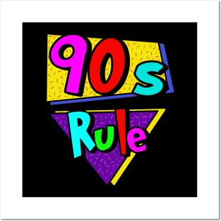 90s Rule Posters and Art